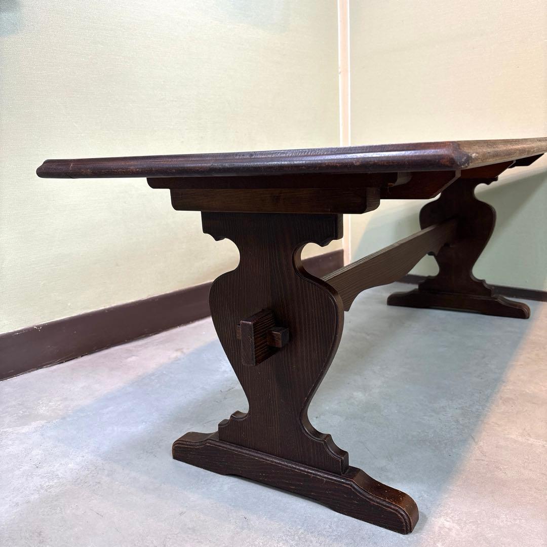 【オールドカリモク】 ローテーブル 昭和後期 1970-80年代 ヴィンテージ