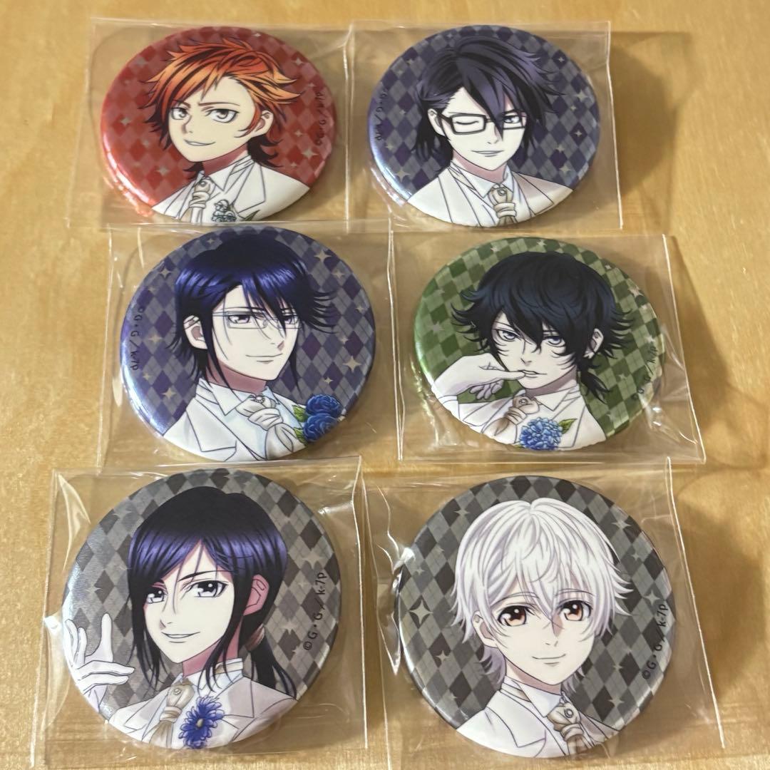 K SEVEN　STORIES キラキラ　缶バッジ　猿比古　八田美咲　宗像　社