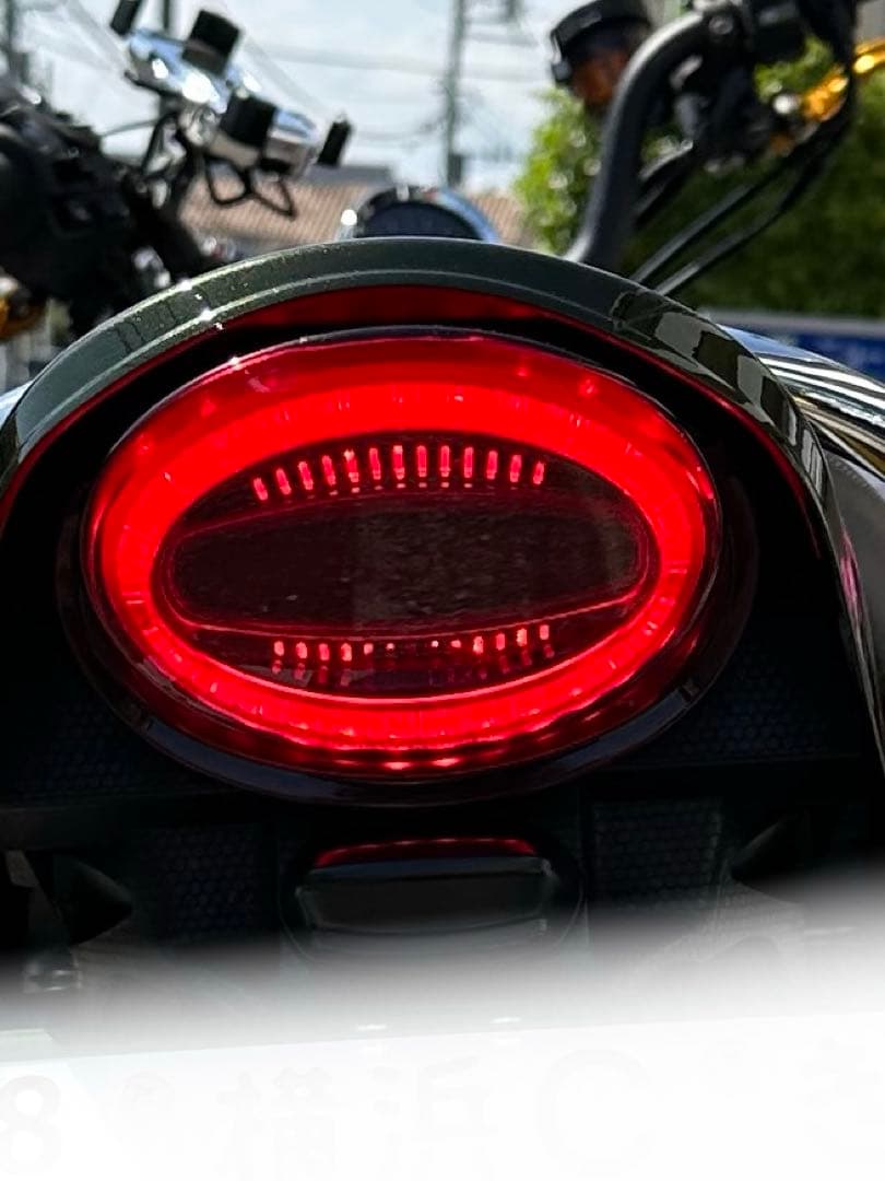 ポッシュフェイスLEDテールランプ ルミナス Z900RS ダークレッド