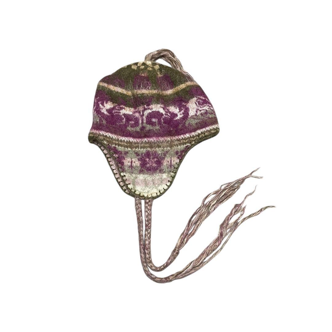 Vivienne Westwoodボヘミアン 耳あて付き ニット帽 ビーニー