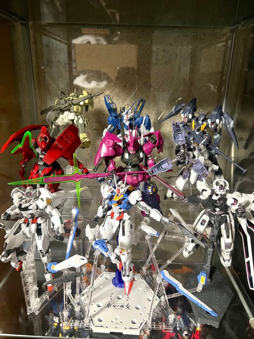 機動戦士ガンダム 水星の魔女 HG MG 組み立て済 まとめ売り ジャンク