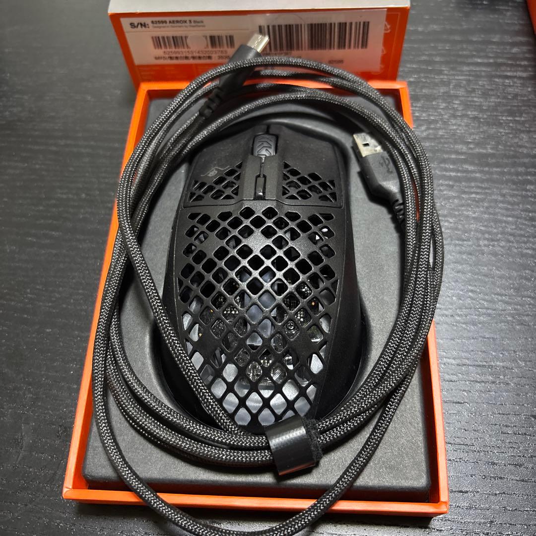 SteelSeries APEX 3 TKL & AEROX 3 セット