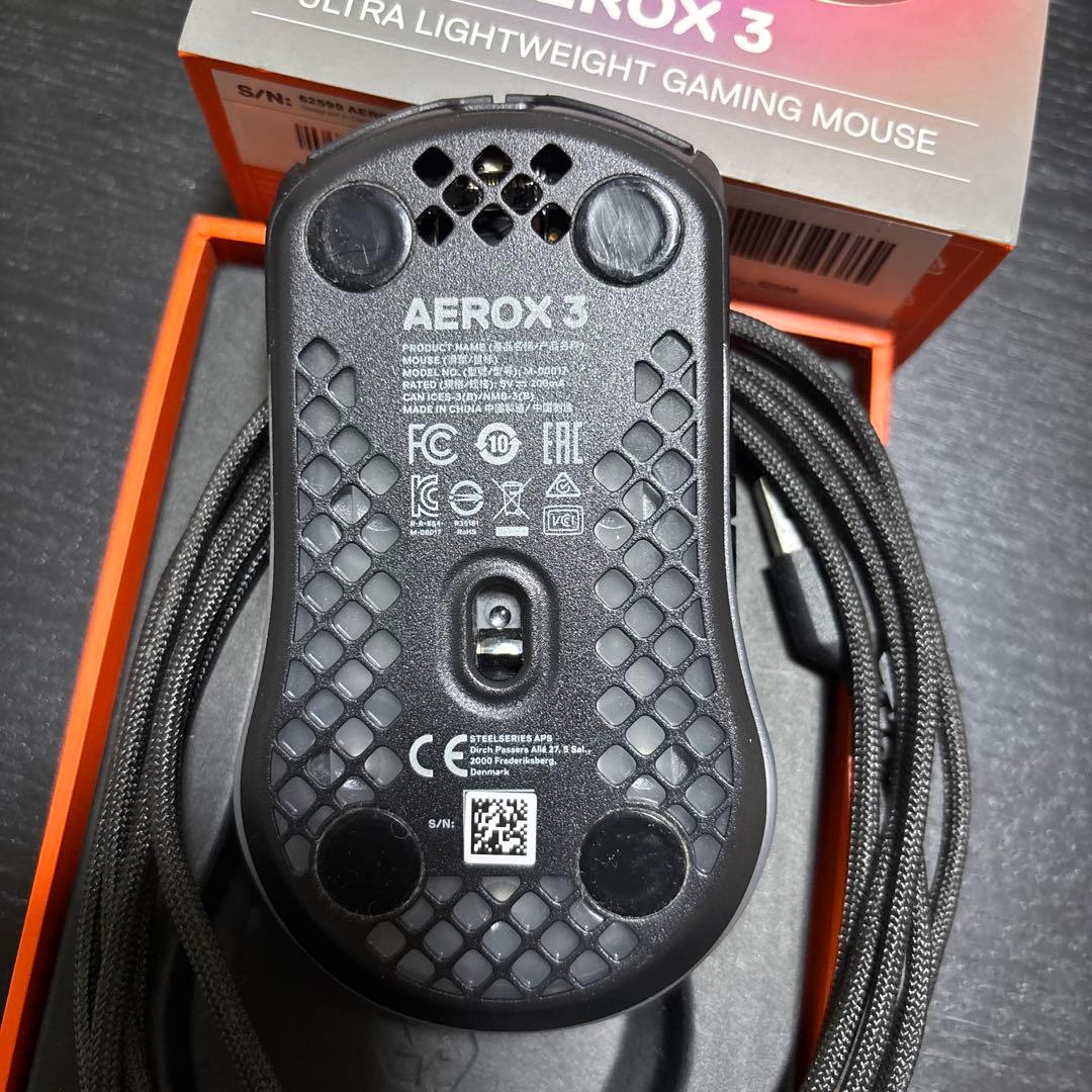 SteelSeries APEX 3 TKL & AEROX 3 セット