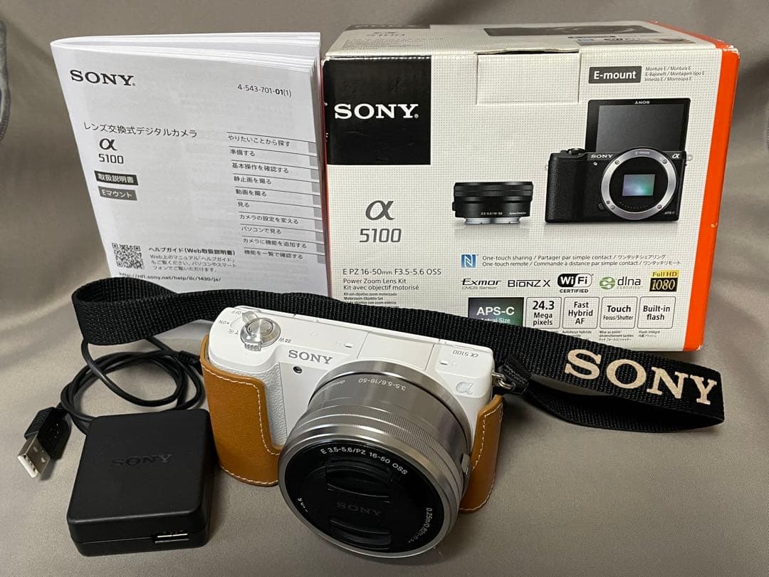 ☆極美品☆SONY α5100ボディ+標準ズームE PZ 16-50mm