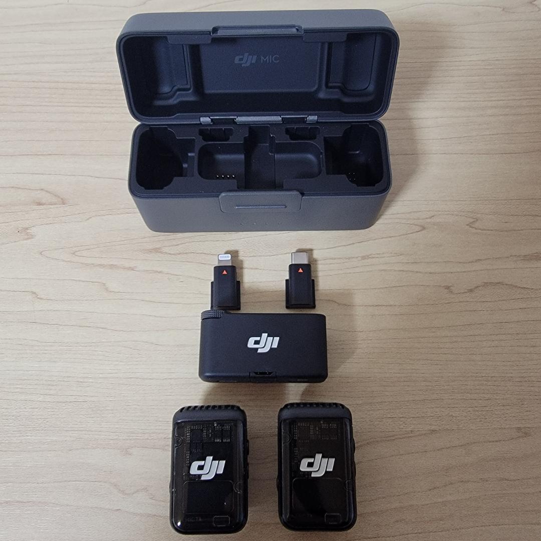 【美品】DJI Mic 2（2 TX + 1 RX + 充電ケース）