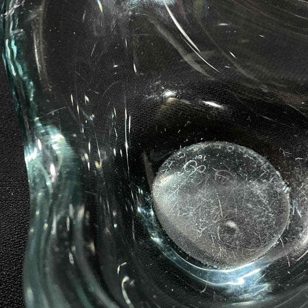 希少 HOLMEGARD デンマーク製 ガラス灰皿 小物入れ ホルムガード