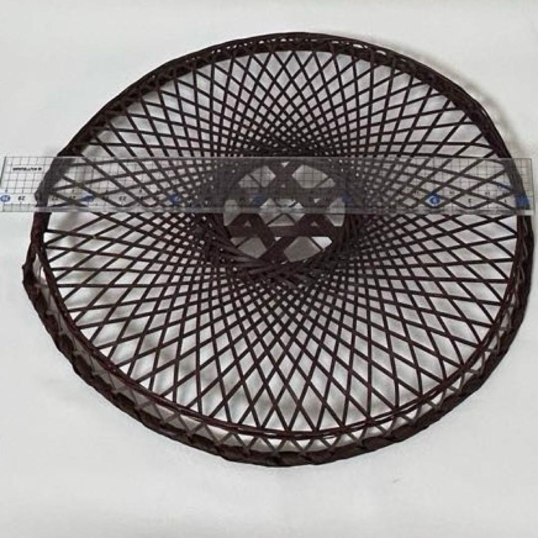 団扇 竹編み うちわ