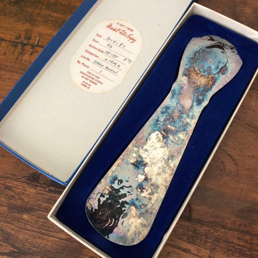 WALLACE SILVERSMITHS シューホーン　シルバープレート　銀仕上