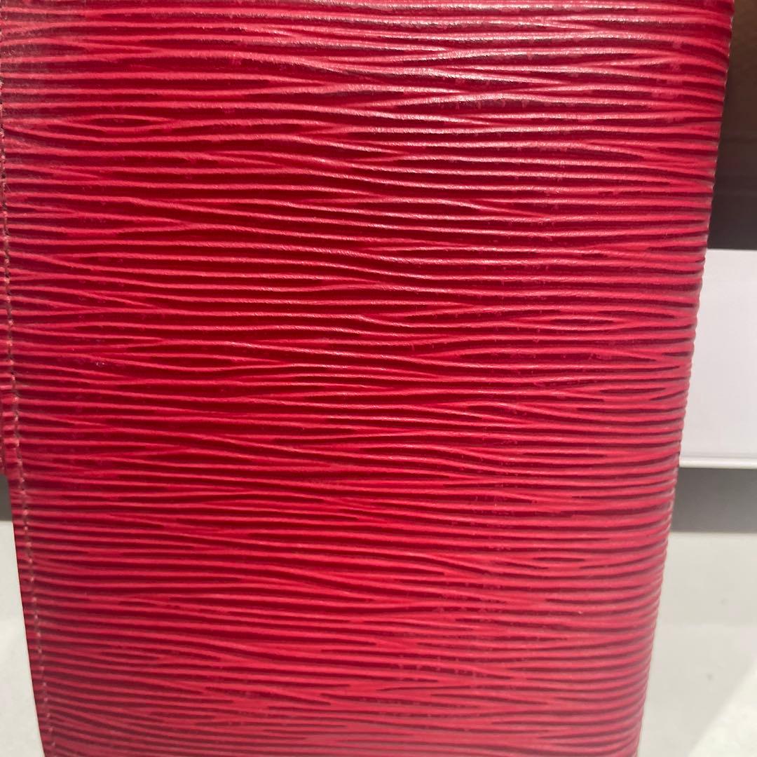 LV Louis Vuitton 手帳 レッド エピ