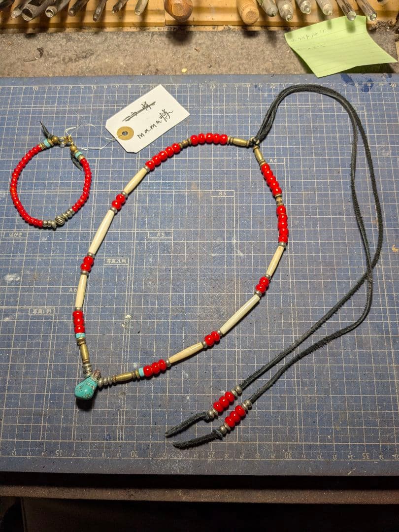 mamaオーダーページ　ハンドメイドネックレスブレスレット