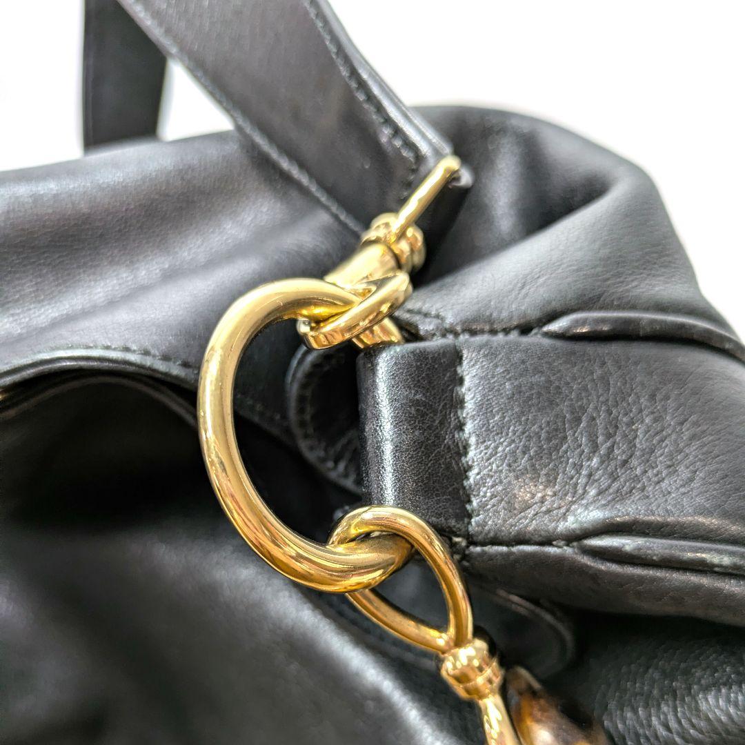 GUCCI　バンブー　クラシック　ハンドバッグ　ショルダー　レザー　大幅値下げ