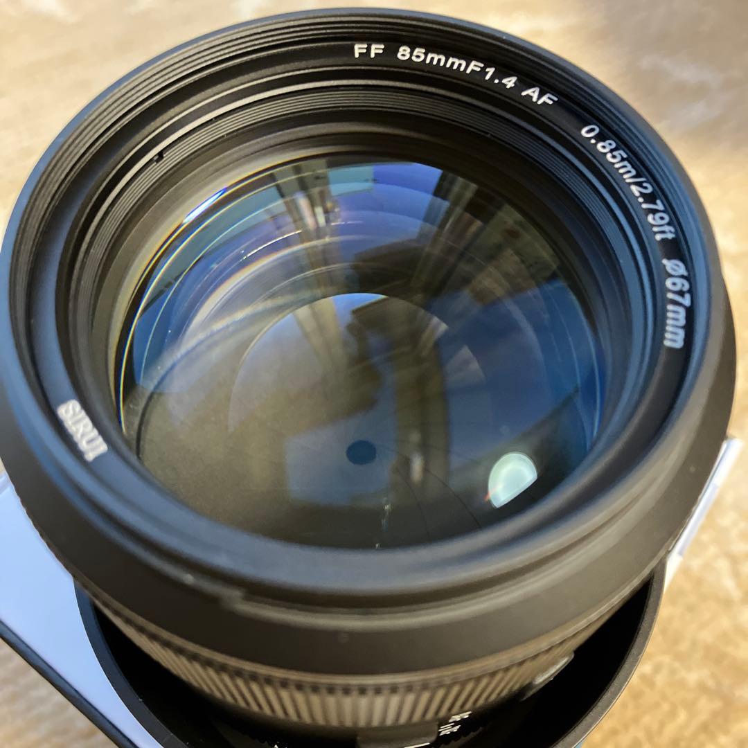 SIRUI Aurora 85mm F1.4 Xマウント フィルター2枚セット