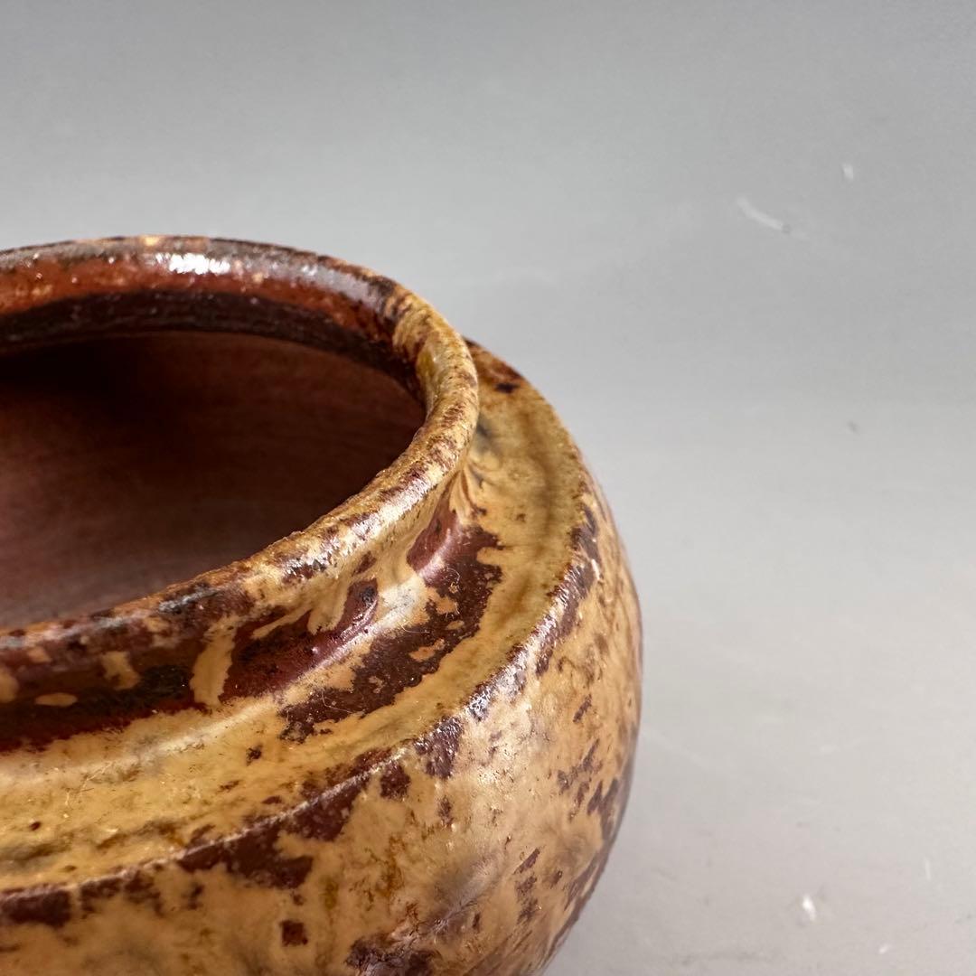 茶道具　丹波　大海　茶入　石田陶春　共箱　仕服二個入り　茶会　濃茶