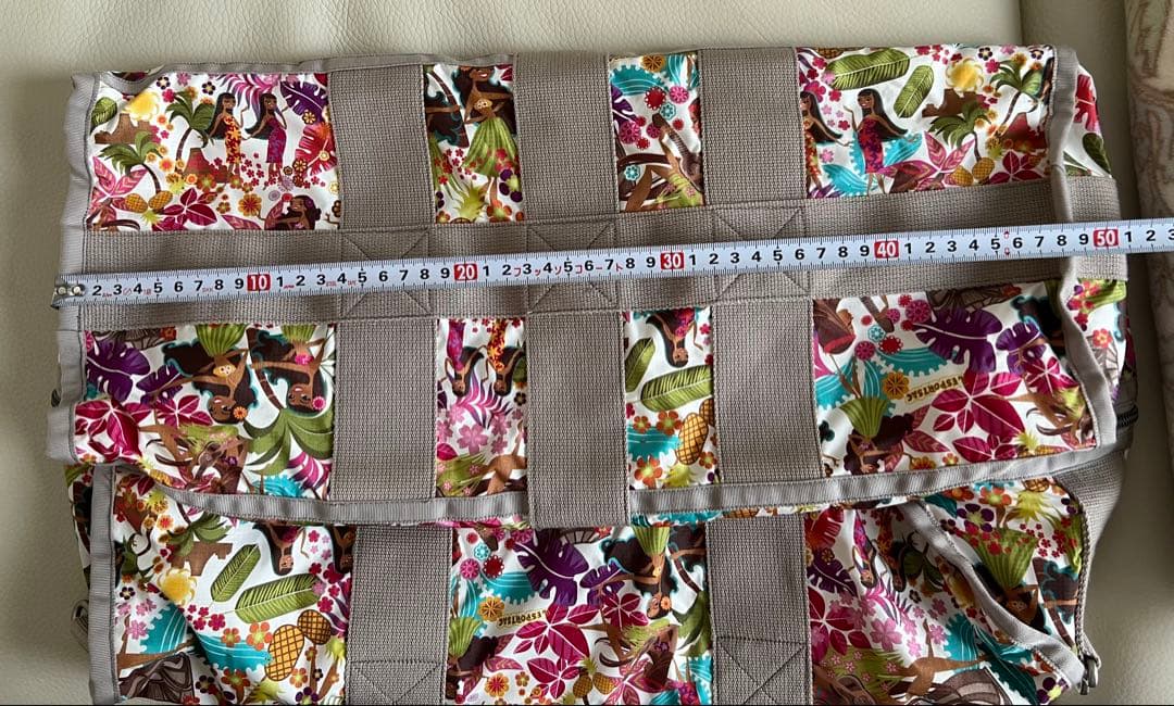 【新品未使用】レスポ　ハワイ限定フラガール　ラージウィークエンダー　ポーチ付き❣️