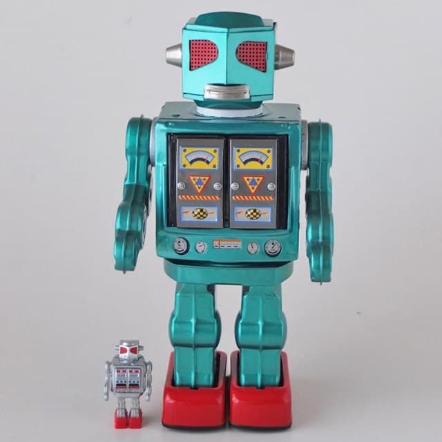 美品メタルハウス 流星魔神[希少メタリックグリーン] ティントイロボット1体付き