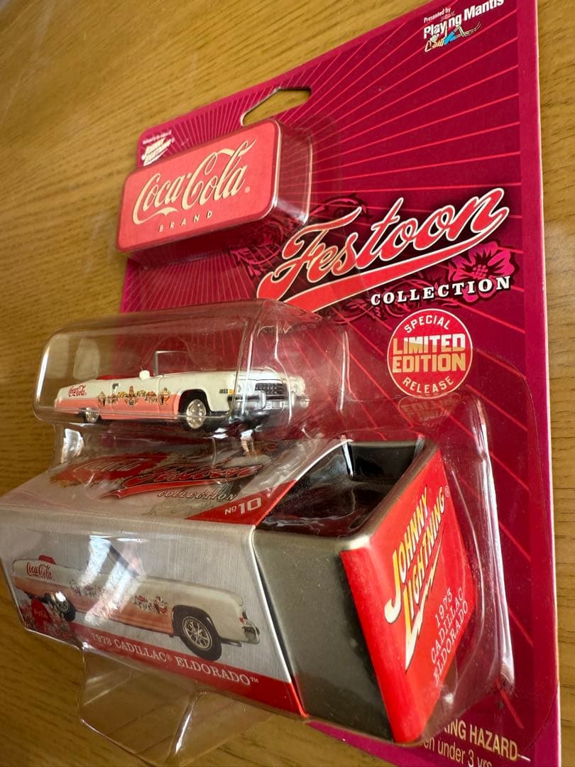 ジョニーライトニング　コカコーラCoca-Cola ミニカー 4台セット