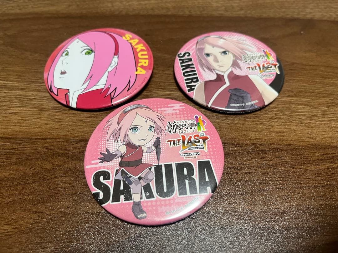 NARUTO サクラ缶バッジセット