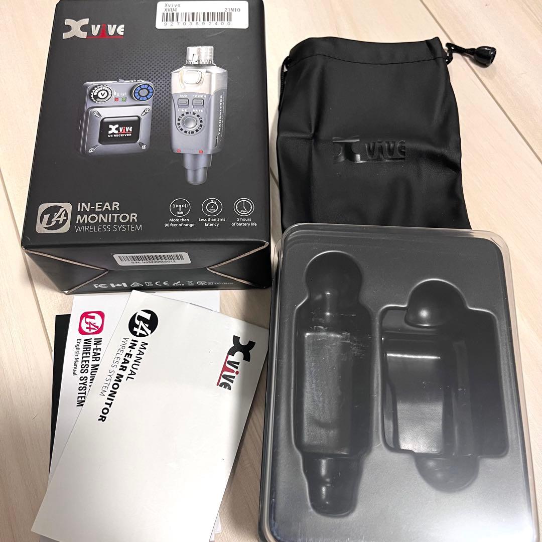 配信機器・PA機器・レコーディング機器 Xvive XVU4 IN-EAR MONITOR