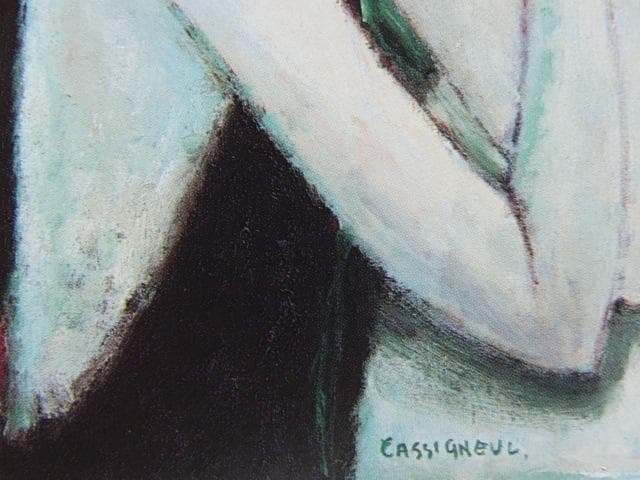 カシニョール（Cassigneul）、リップにて、希少な画集より