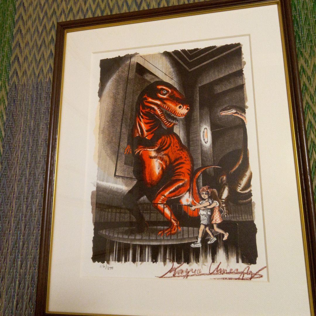 楳図かずお・イアラ刊行記念　特製リトグラフ　直筆サイン入り