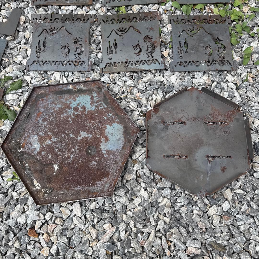 エンリッチ　焚火台　ココペリヘキサライト