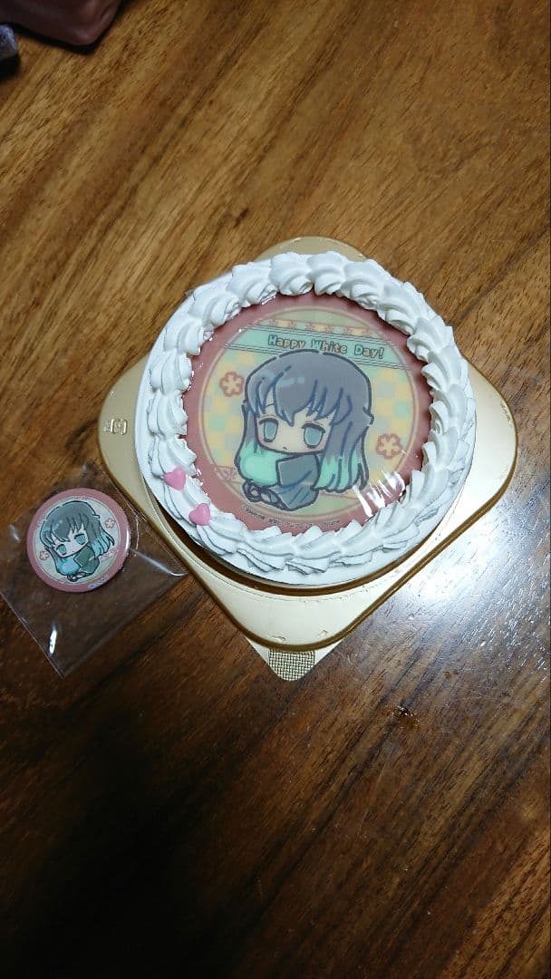 M*）様 鬼滅の刃　プリロール　缶バッジ　時透無一郎