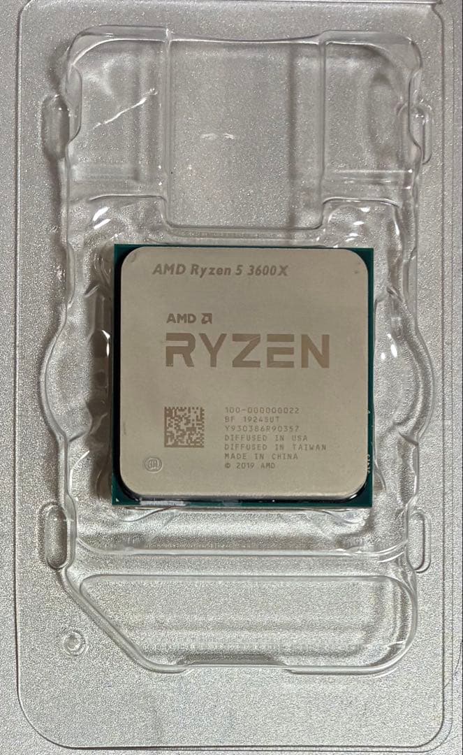 【中古】AMD Ryzen 5 3600X BOX