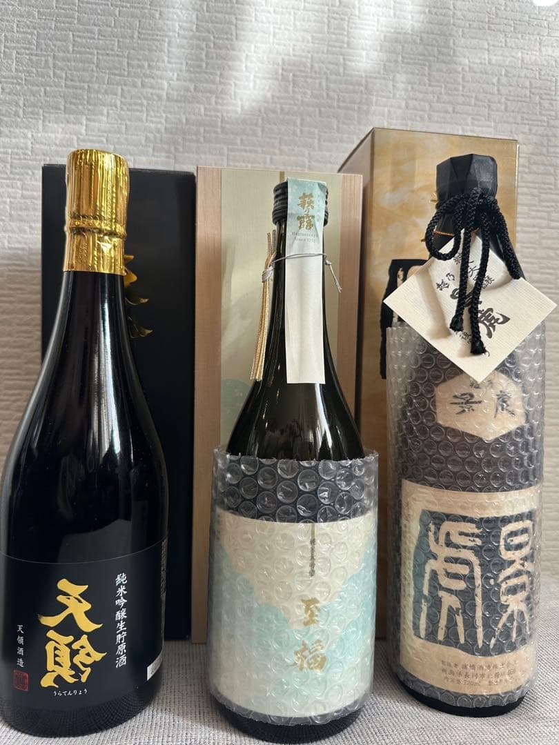 純米吟醸・純米大吟醸 720mlギフトボックス入り3本