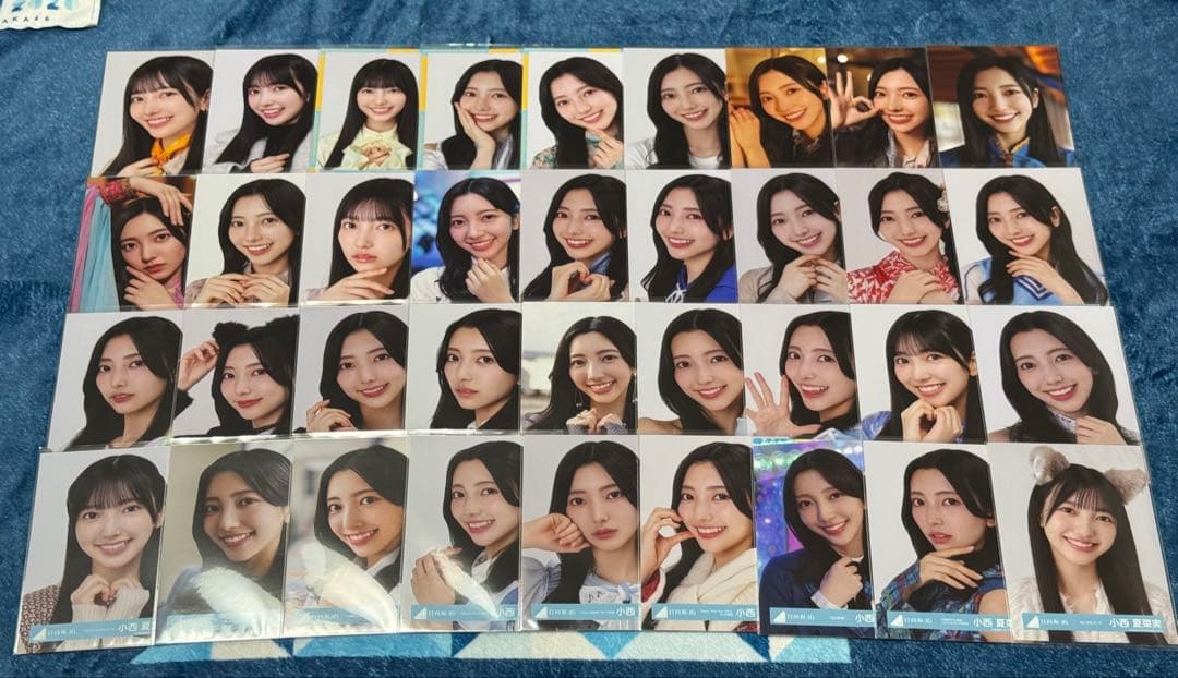 日向坂46 小西夏菜実　生写真　コンプ62種まとめ売り（画像3枚）