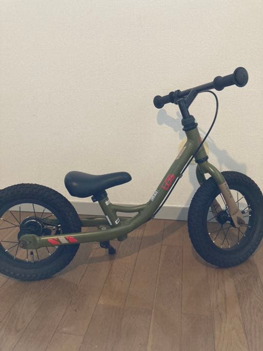キッズバイク　肘膝当ておつけします！