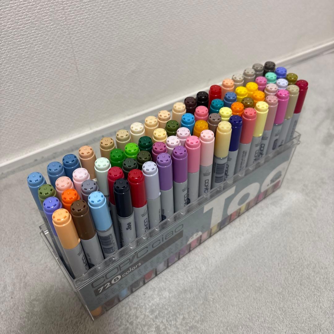 COPIC ciao 72色セット アルコールマーカー