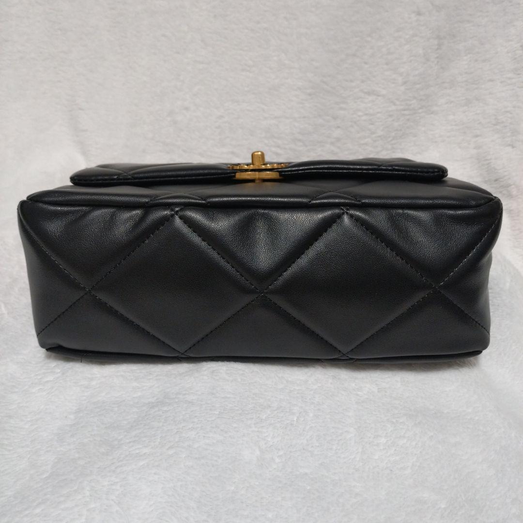 【美品】CHANELノベルティブラックショルダーバッグ