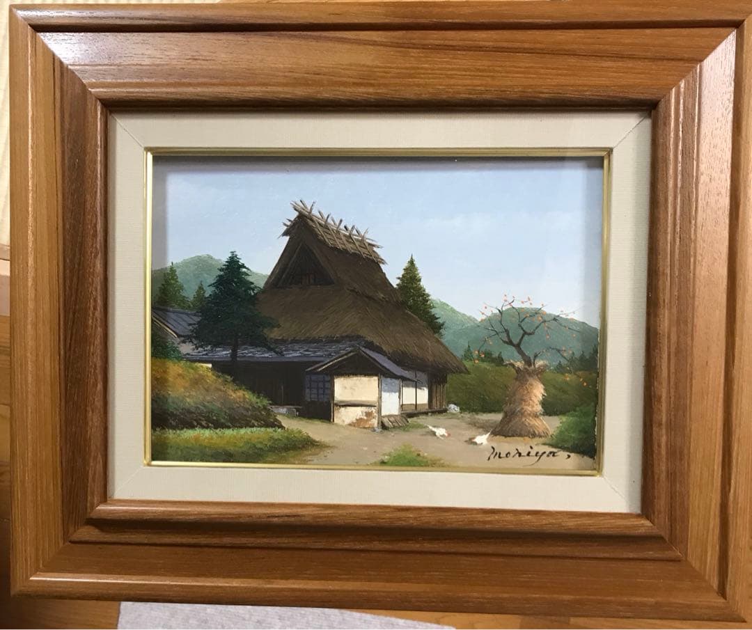 守家勤　「丹波の民家」　p3 絵画