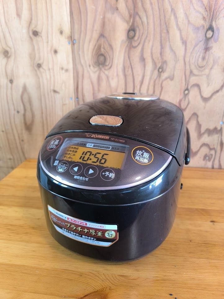 象印 圧力IH炊飯ジャー NP-ZU18KS　（一升焚き）