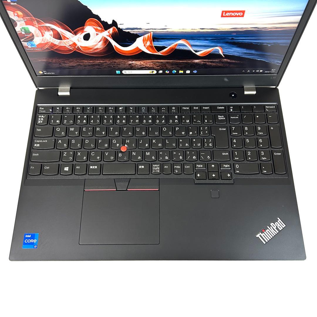 Windowsノート本体 Lenovo ThinkPad L15 Gen2 i7 32GB 512GB