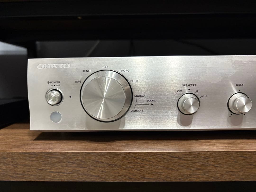 ONKYO A-5VL プリメインアンプ 簡易リモコン付き