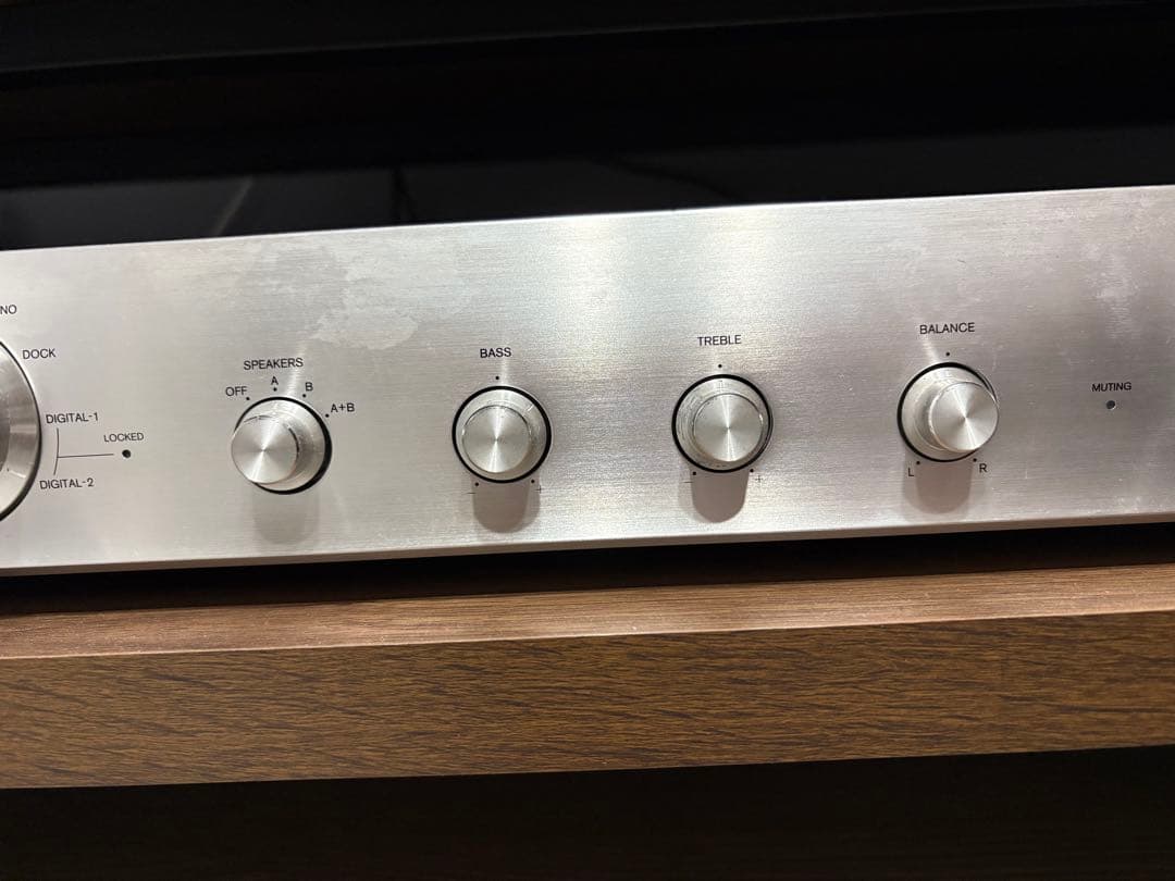ONKYO A-5VL プリメインアンプ 簡易リモコン付き