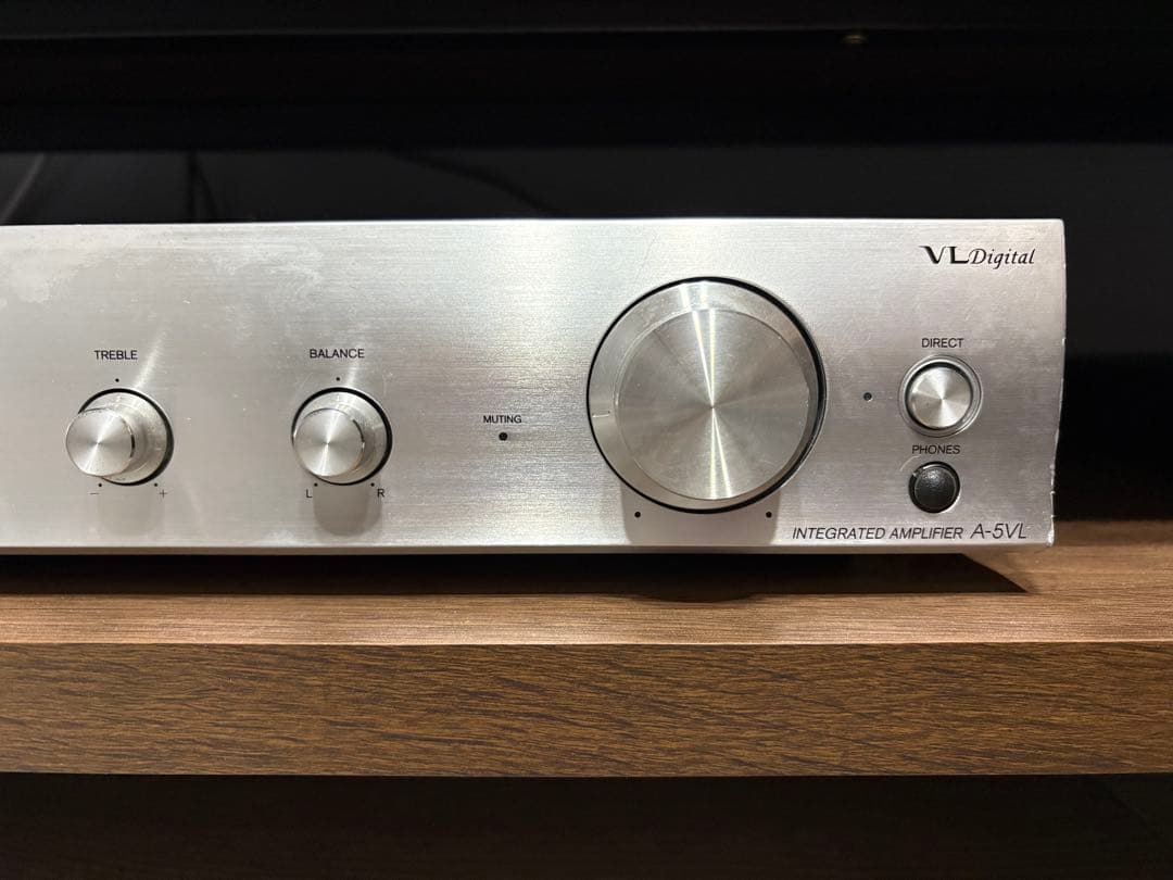 ONKYO A-5VL プリメインアンプ 簡易リモコン付き