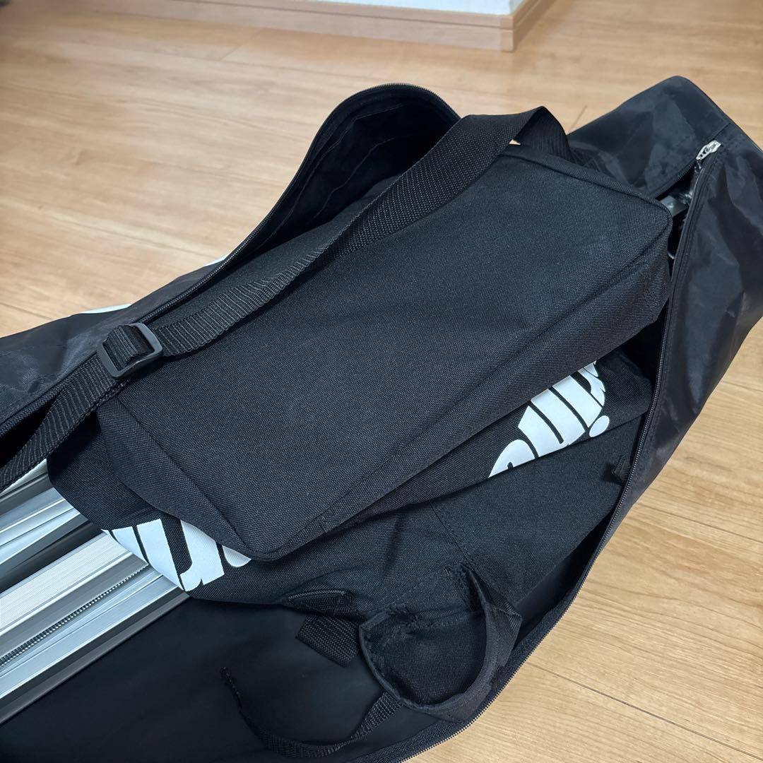 お値下げ！美品！テニスボールバスケット　プリンス　キャスター付き　ケース付き