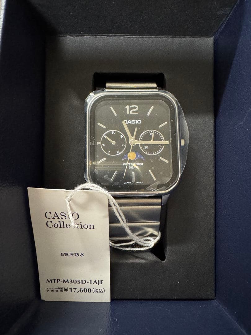 国内正規品 新品未使用 CASIO MTP-M305D-1AJF 腕時計