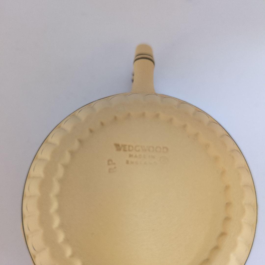 ✦ウェッジウッド✦レア　ブラックオンケーン　ジャスパーイエロー　カップ　ソーサー