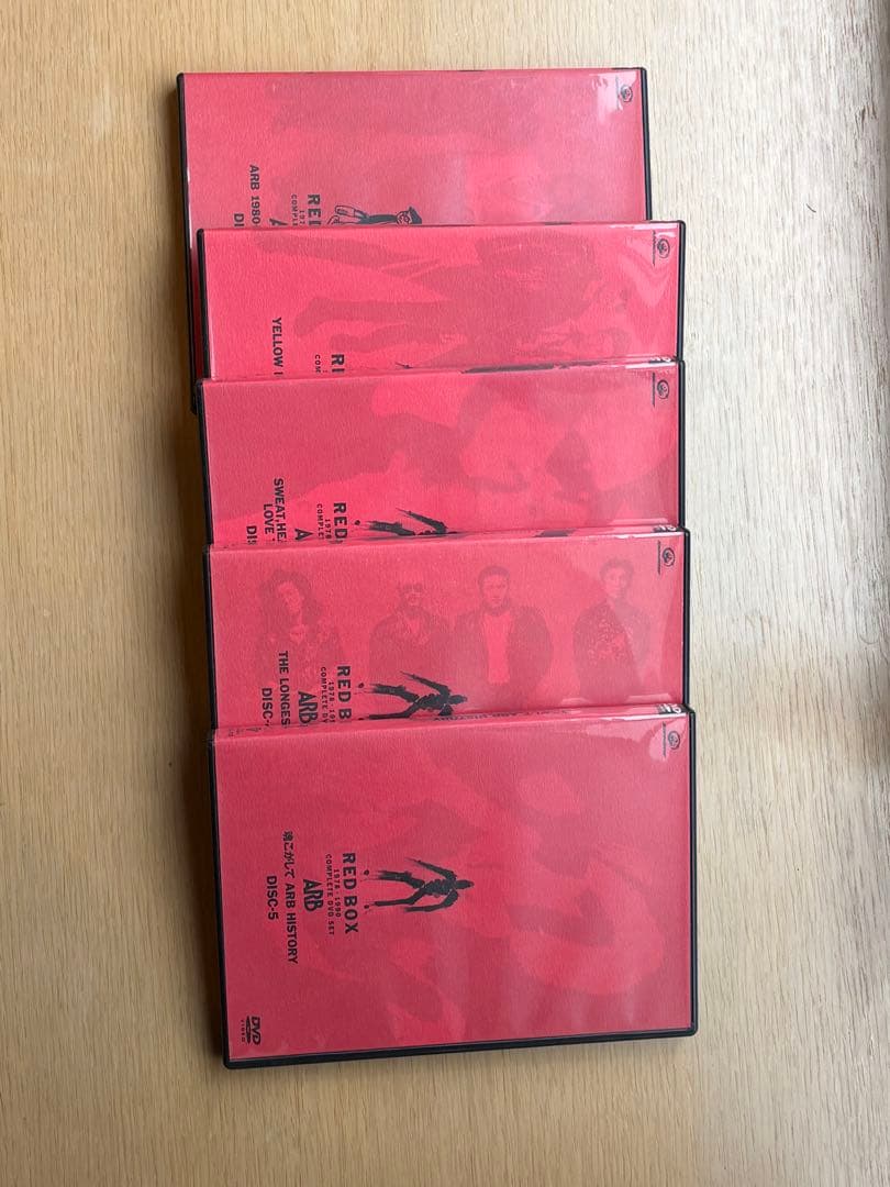 ミュージック ARB RED BOX 1978-1990 COMPLETE DVD SET