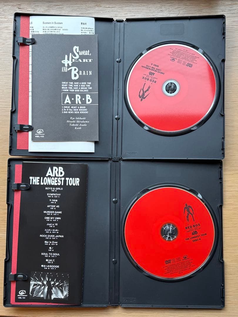 ミュージック ARB RED BOX 1978-1990 COMPLETE DVD SET