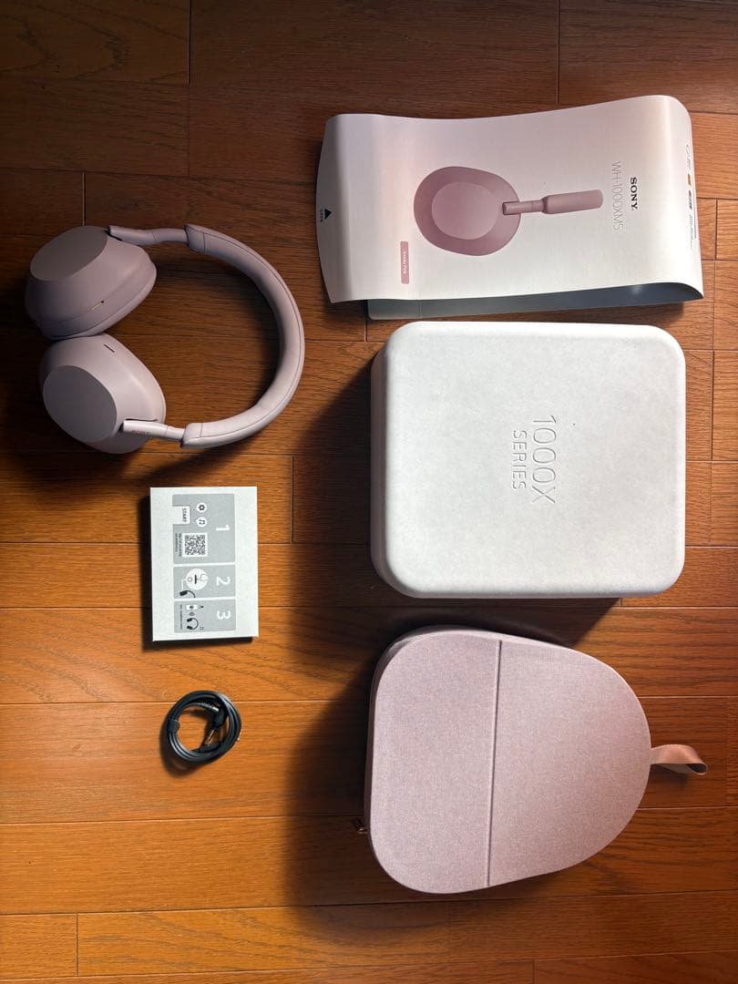 Sony WH-1000XM5 ワイヤレスヘッドホン ピンク