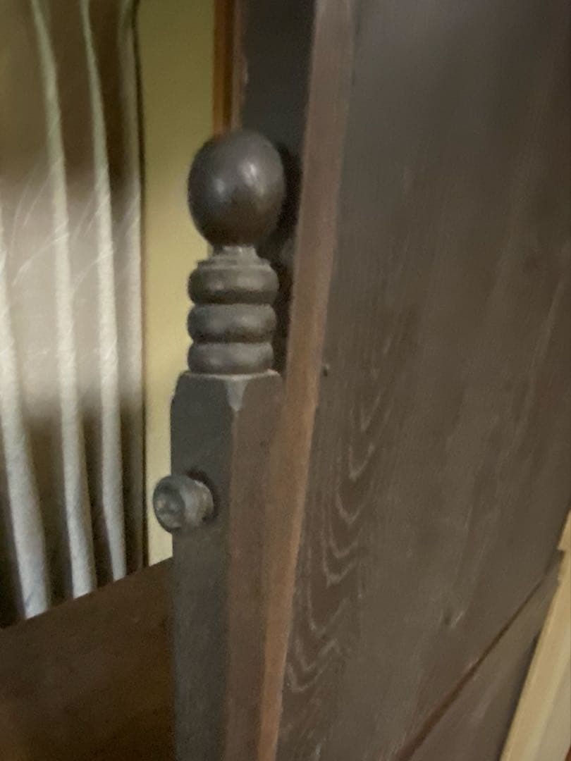 ✳︎アンティーク和家具✳︎ミラー付収納箪笥　シンプル和モダン　年代もの