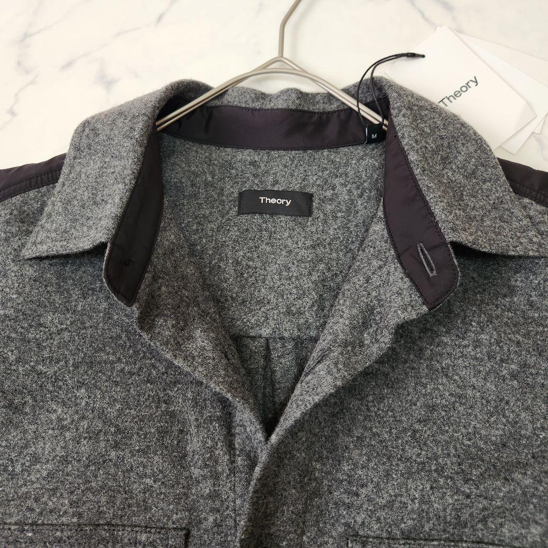 タグ付き✨新品未使用　Theory ウールジャケット　ダークグレー