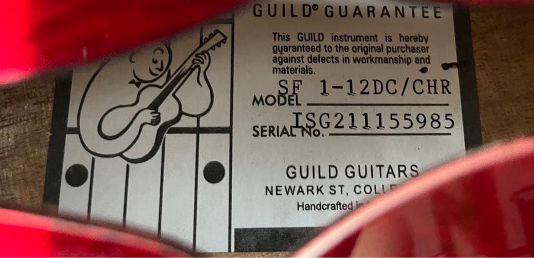 【極美品】GUILD ギルド STARFIRE I-12 セミホロウ