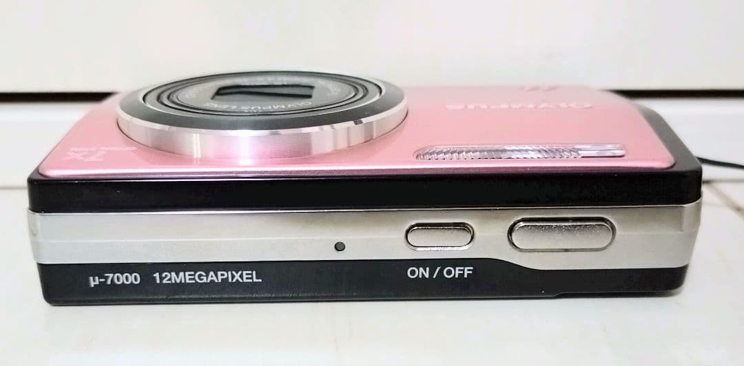 OLYMPUS μ-7000 ピンク デジタルカメラ