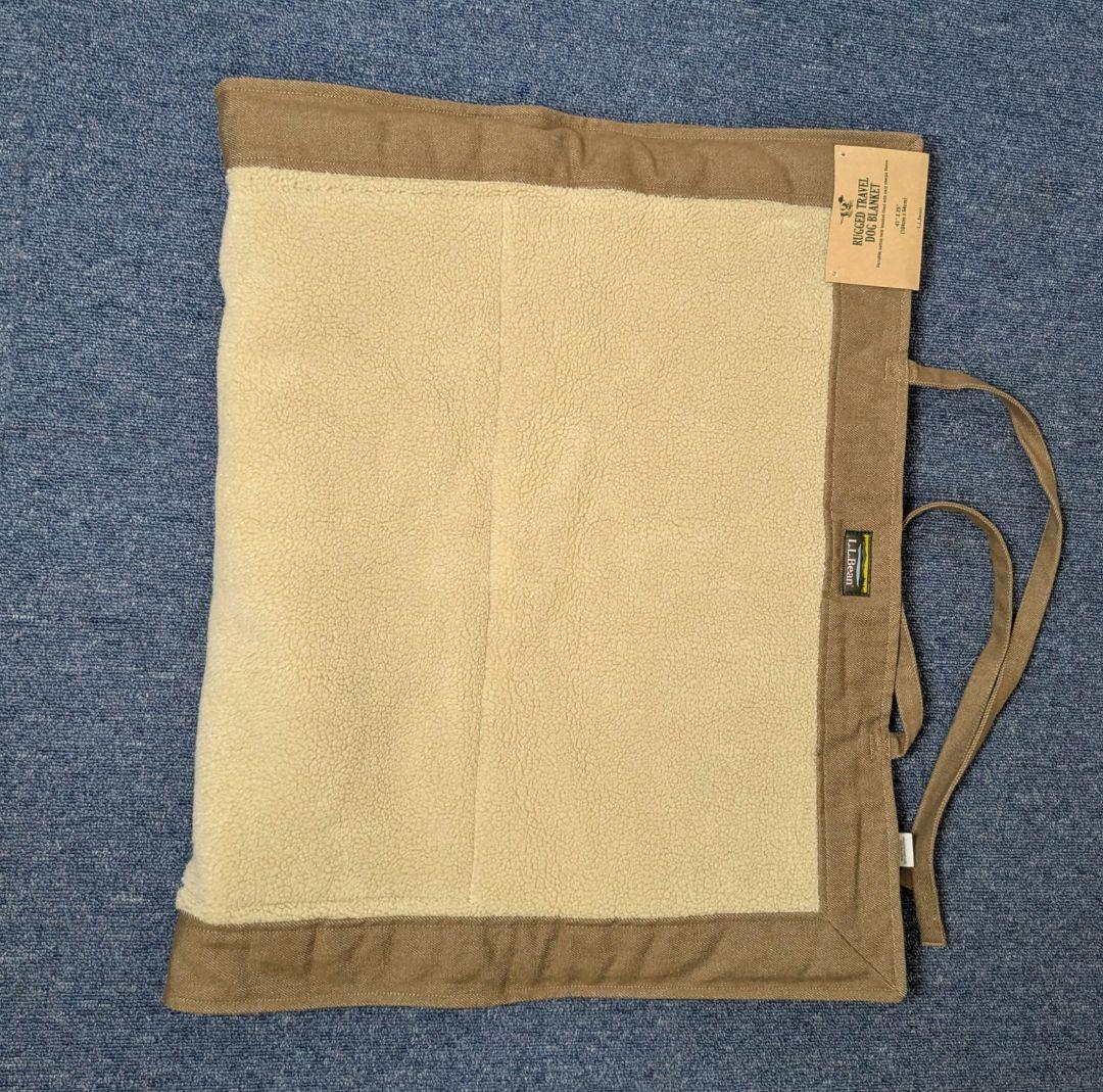 タグつき エルエルビーン ラゲッド・トラベル・ドッグ・ブランケット