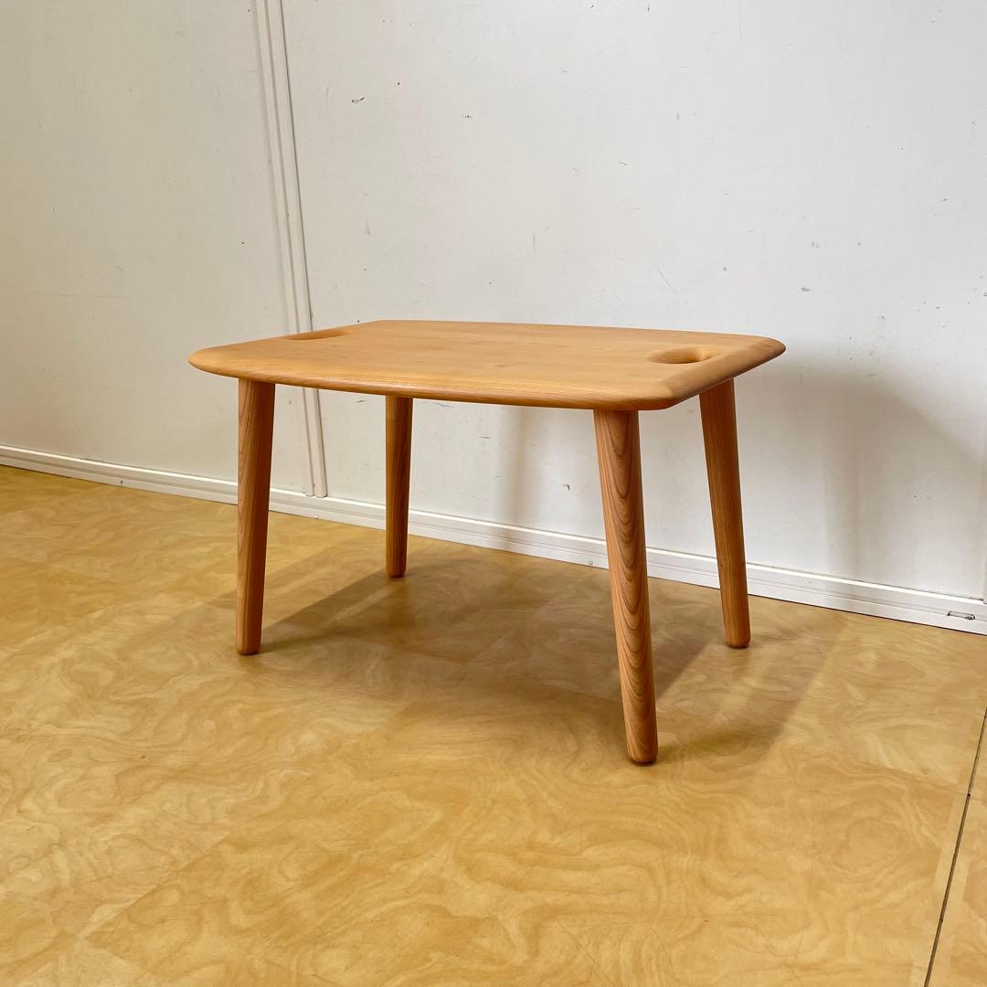 キャトル・セゾン サクラ材 トレイテーブル サイドテーブル 花台 北欧スタイル